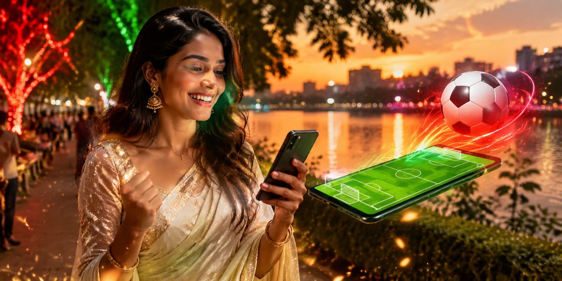 ঢাকায় ফুটবলের বেটিং করছে একজন প্লেয়ার